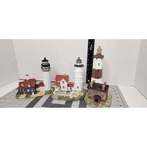 Vintage Scaasis Original Lighthouse Figurine Lot 1995